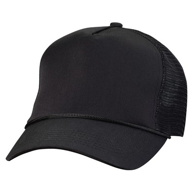 Valucap™ Five Panel Trucker Cap (Embroidered)