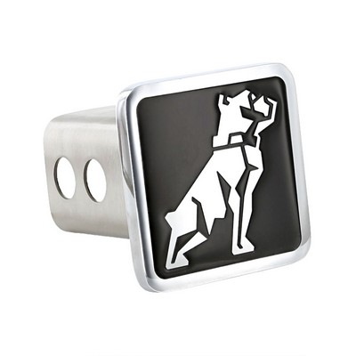 Metal Square Trailer Hitch Cover (Overseas Production)