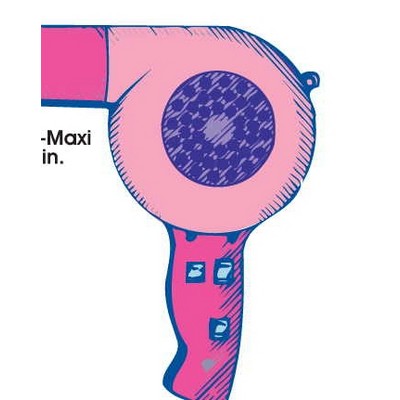Hair Dryer Maxi Magnet (4 Square Inch)