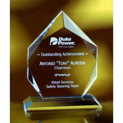 Imperial Jewel Optic Crystal Award (4½"x 6¾")