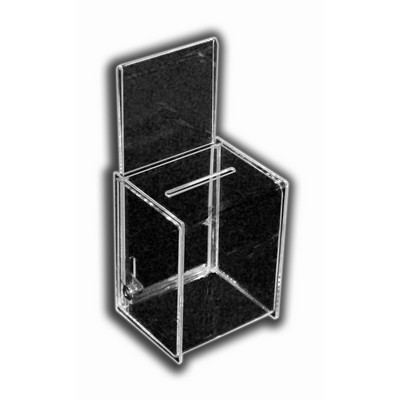 Sign-Backed Collection Boxes (7"x8"x6 1/2")