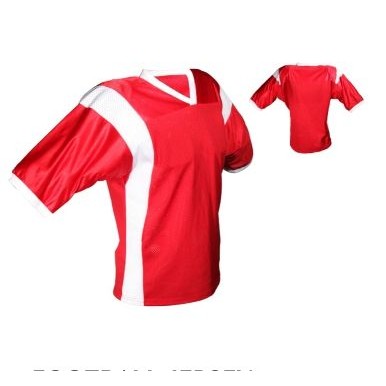 Adult Dazzle Cloth/Tricot Mesh Jersey Shirt w/Contrasting Mesh Side
