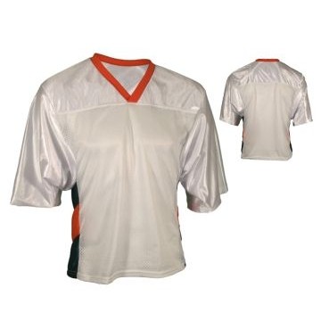 Adult Dazzle Cloth Lacrosse Jersey Shirt w/Double Yoke & Neck Trim