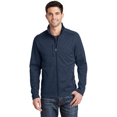 Port Authority® Digi Stripe Fleece Jacket.