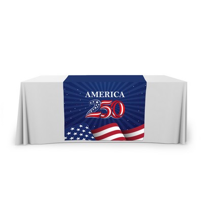 Custom Table Runner with Hot Knife Cut (1' x 1ft/sqft)