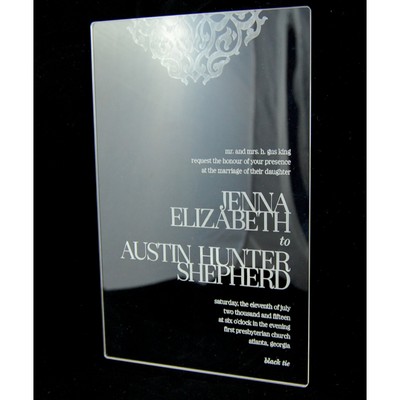 Acrylic Invitations