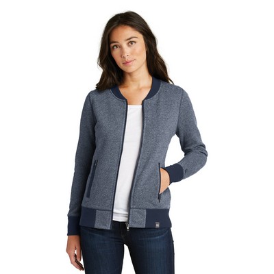 New Era® Women's French Terry Baseball Full-Zip.