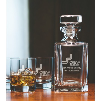 Executive Decanter 3 Piece Set