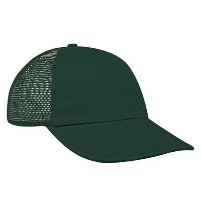 Solid Mesh Back Brushed Front Velcro® Dad Cap