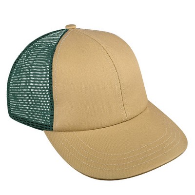 Contrast Mesh Back Snapback Lowstyle Cap