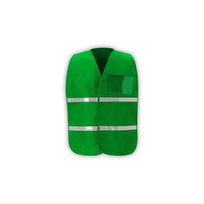 Enhanced Visibility Incident Command Vest, Green