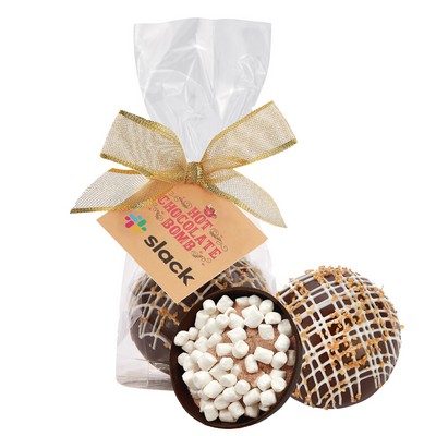 Mega Hot Chocolate Bomb Mug Stuffer - Dark Chocolate Crystal