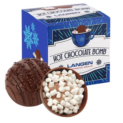 Mega Hot Chocolate Bomb Gift Box -Milk & Dark Delight