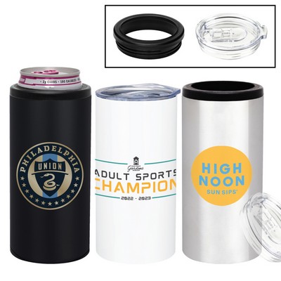 Skinny Slim 2" 1 Vacuum Insulated Can Holder and Tumbler