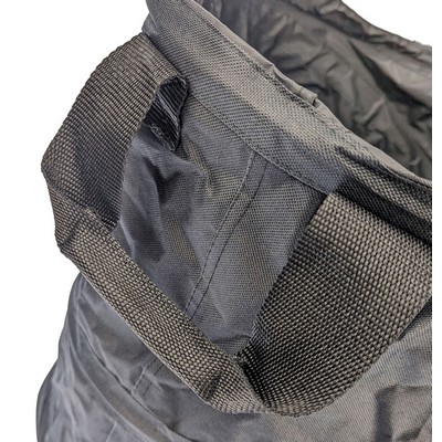 15 Gallon Black Water Resistant Collapsible Storage Container w/No Lid