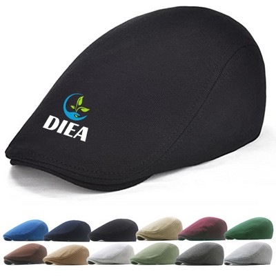 Soft Stretch Newsboy Caps