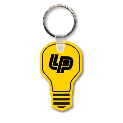 Light Bulb Key Tag (Spot Color)
