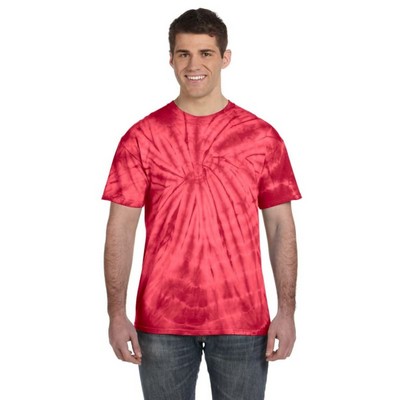 Tie-Dye Adult 54 Oz 100% Cotton Spider T-Shirt