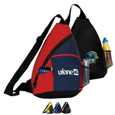 Premium Urban Explorer Sling Crossbody Backpack (13" x 18.25" x 4")