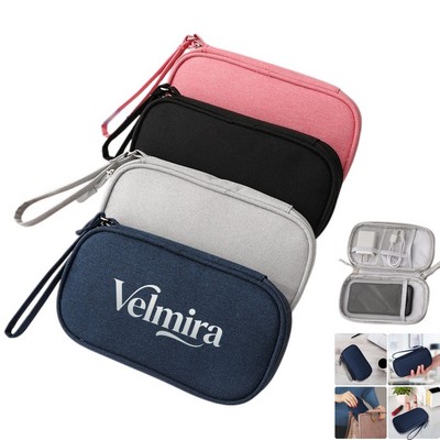 Travel Cable Organizer Pouch Storage Bag