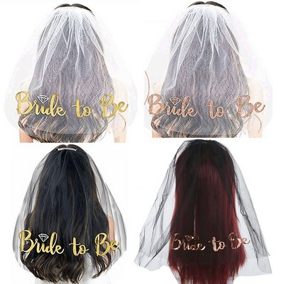 Custom Printed Party Veil