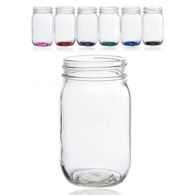 Mason Jars Drinking Glass - 16 oz