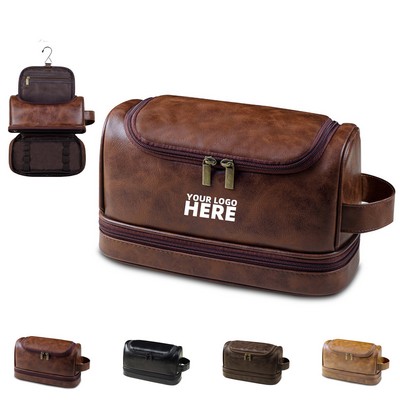 PU Hanging Toiletry Bag