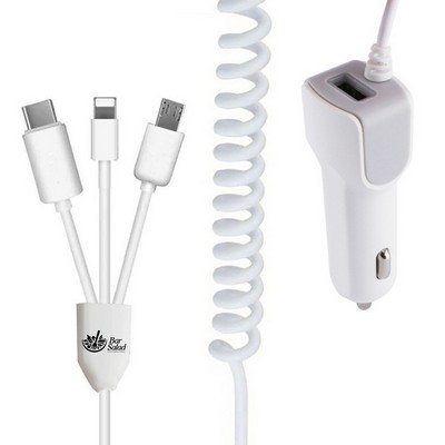 3-in-1 Car Charging Cable
