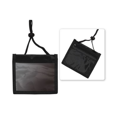 5.00" W x 4.25" H - 3-Pocket Credential Wallet (Blank)