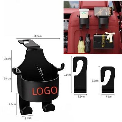 Multifunctional Hook For Car Seat Back