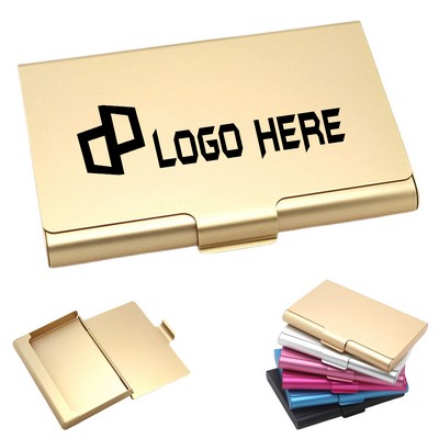 Business Metal Card Holder Case
