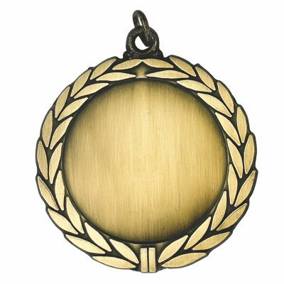 2 3/4" Gold Medal Antique Wreath Border Frame