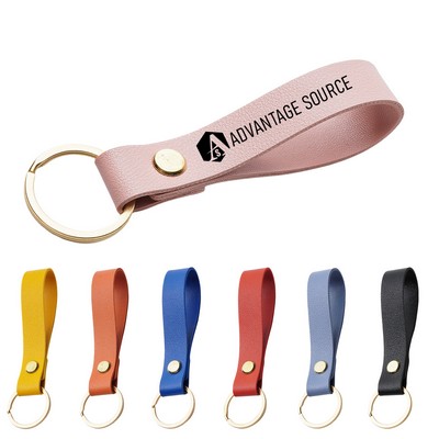 PU Leather Keychain