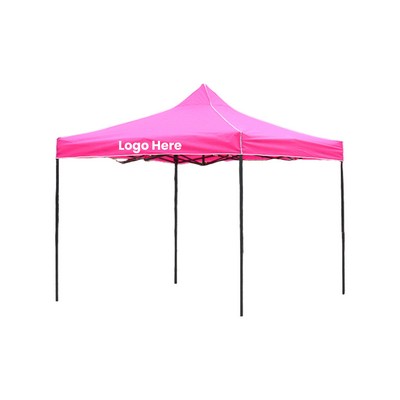 10 x 10' Outdoor Pop Up Booth Tent With Canopy