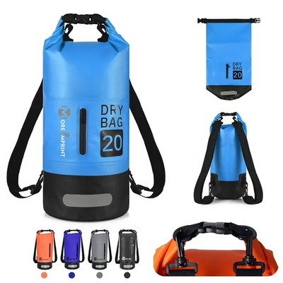 20L Waterproof Dry Bag Boating Swimming Floating Backpack
