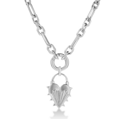 Jilco Spiked Heart Necklace