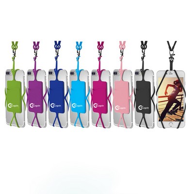 Phone Lanyard Universal Neck Strap Cellphone Card Holder