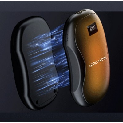 Magnetic Split Mini USB Hand Warmer & Power Bank