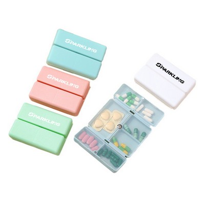 6 Case Pill Box With Cover