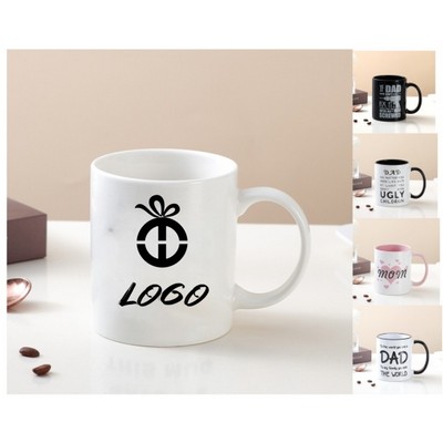 12oz Ceramic Sublimation Mug Dishwasher Safe