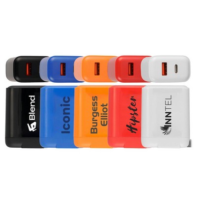 Dual-Port Fast Charging Wall Adapter