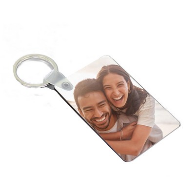 Full-Color Printed Wooden Keychain