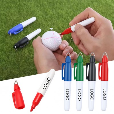 Golf Line Marker Pen W/ Hook