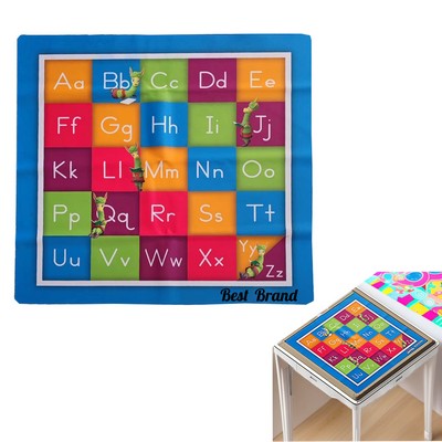 Non-Slip Rubber Back Mahjong Gaming Mat