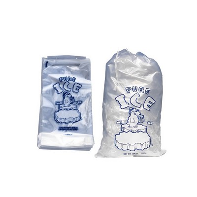 10 Lb Drawstring Ice Bag