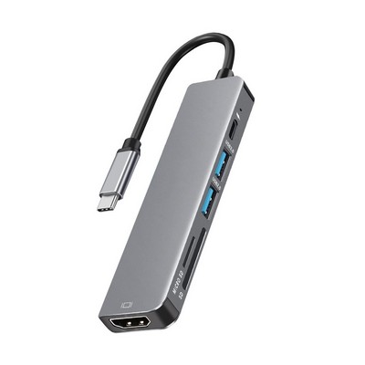 6" 1 Type C Hub Adapter