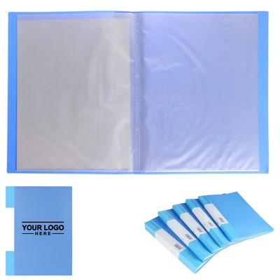 Clear PP Presentation Display Book