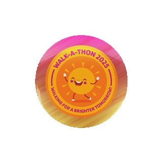 3" Round Button