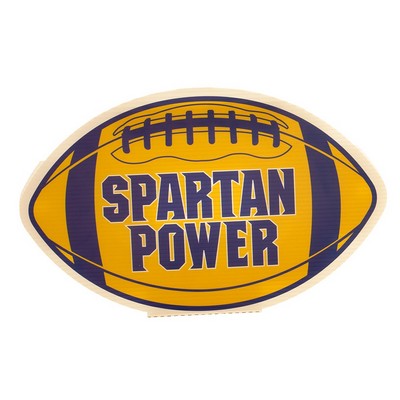 Cheer Pom Sign (18" x 11") - Full Color
