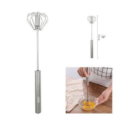 Rotating Semi-Automatic Eggbeater 12"